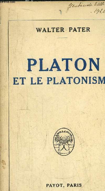 PLATON ET LE PLATONISME