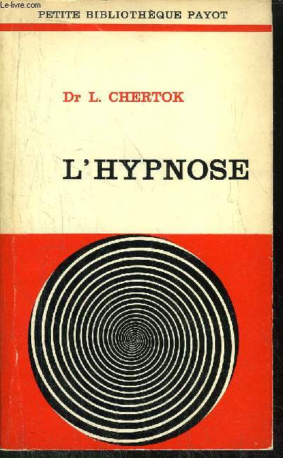 L'HYPNOSE - - COLLECTION PETITE BIBLIOTHEQUE N76