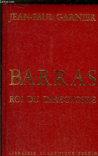 BARRAS - ROI DU DIRECTOIRE