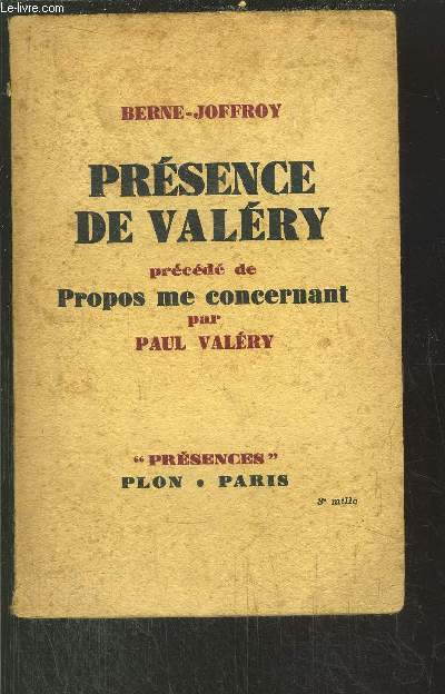 PRESENCE DE VALERY