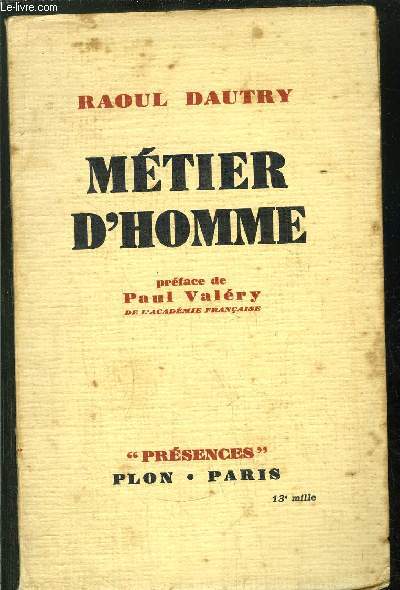 METIER D'HOMME