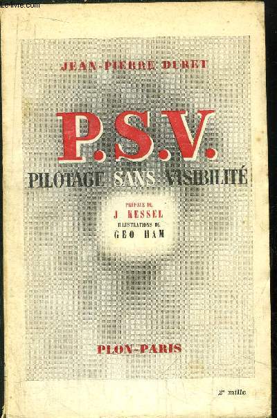 P.S.V. PILOTAGE SANS VISIBILITE