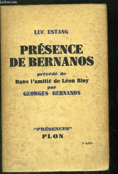 PRESENCE DE BERNANOS