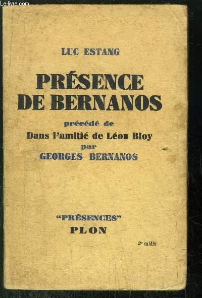 PRESENCE DE BERNANOS