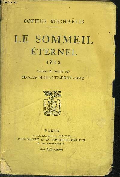 LE SOMMEIL ETERNEL 1812