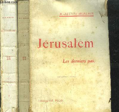 JERUSALEM - 2 VOLUMES - TOMES I+II