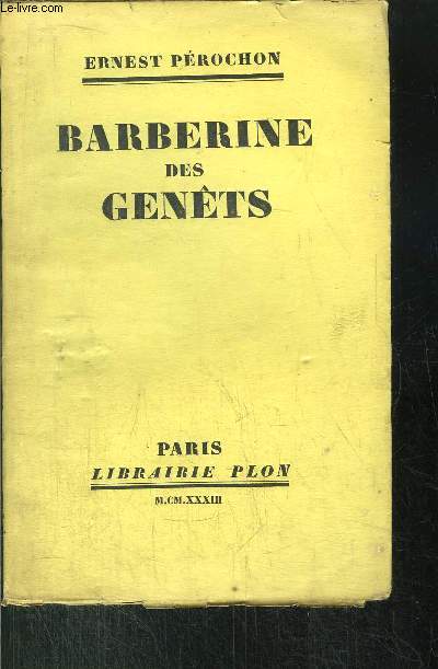BARBERINE DES GENETS
