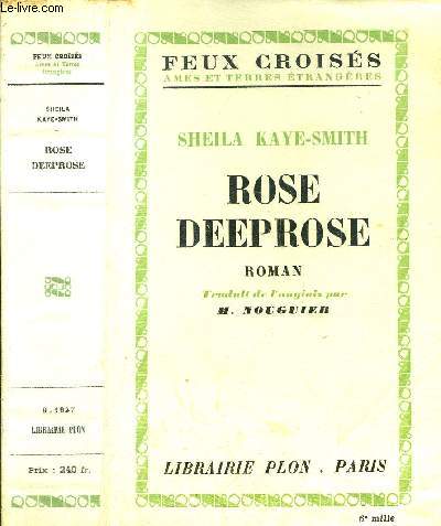 ROSE DEEPROSE- COLLECTION FEUX CROISES