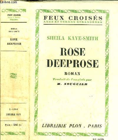 ROSE DEEPROSE - COLLECTION FEUX CROISES