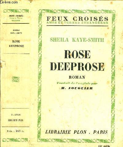 ROSE DEEPROSE- COLLECTION FEUX CROISES