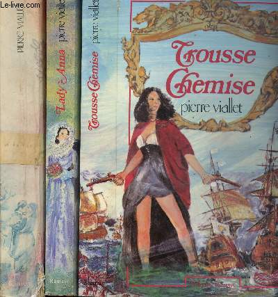 TROUSSE CHEMISE - 3 VOLUMES - TOMES I+II+III - LADY ANNA - ANNA CHERIE