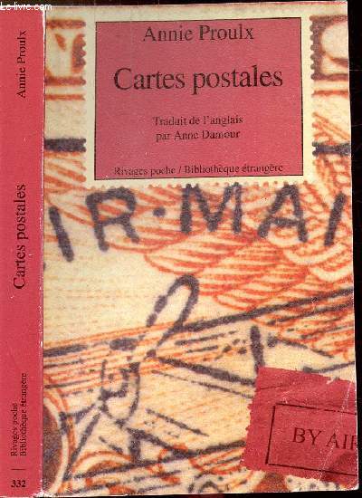 CARTES POSTALES - COLLECTION RIVAGES POCHE / BIBLIOTHEQUE ETRANGERE N332