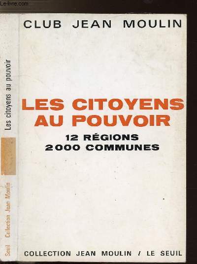 LES CITOYENS AU POUVOIR / 12 REGIONS - 2000 COMMUNES