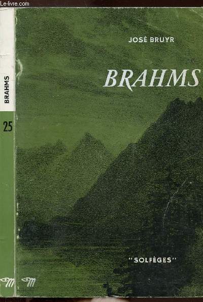 BRAHMS - COLLECTION SOLFEGES N25
