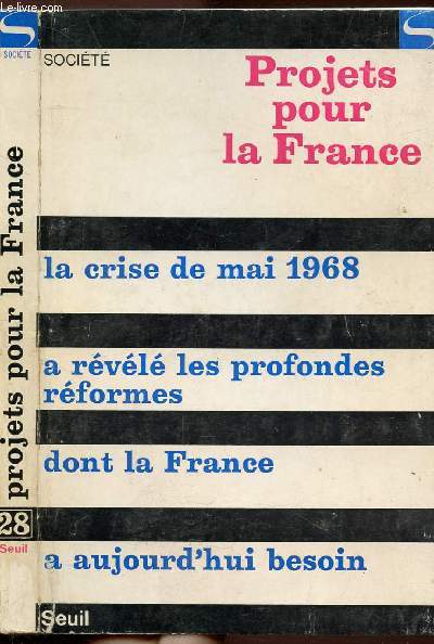 PROJETS POUR LA FRANCE - COLLECTION SOCIETE N28