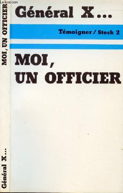 MOI, UN OFFICIER