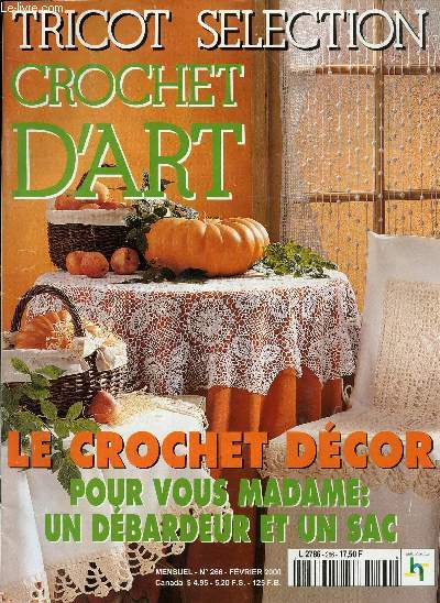 N266 - FEVRIER 2000 - TRICOT SELECTION - CROCHET D'ART - LE CROCHET DECOR