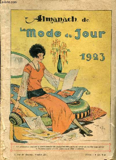 ALMANACH DE LA MODE DU JOUR - 1923