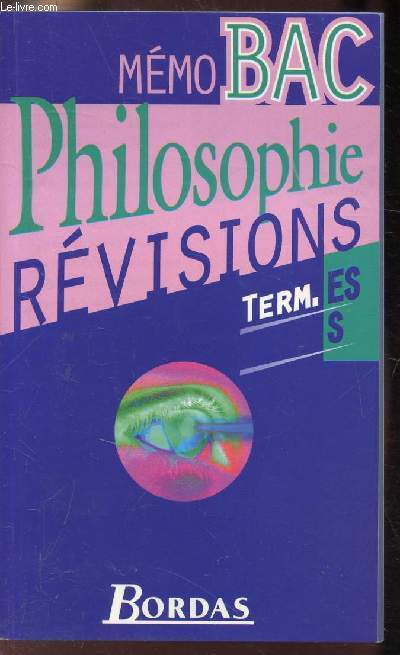 Mmo Bac- Philosophie rvisions - Term ES.S