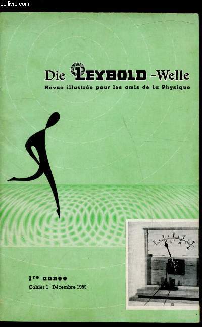 Die Leybold - Welle - 1ere anne - Cachier 1 - Dcembre 1959