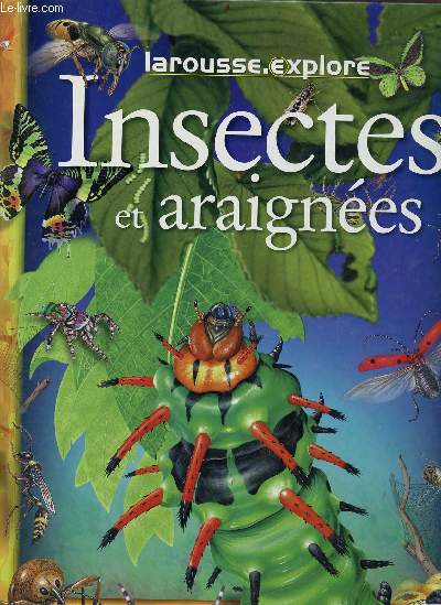 Insectes et araignes - Collection Larousse explore