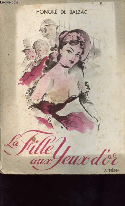 La fille aux yeux d'or - Ferragus - Collection Athna-Luxe n53