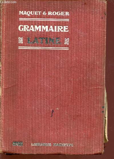 Grammaire latine - 3e dition
