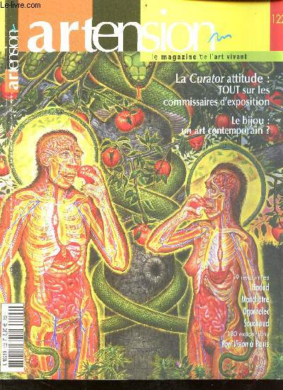 Magazine Artension n122 - novembre/dcembre 2013 - Sommaire : La curator attitude : tout sur les commissaires d'exposition, le bijou: un art contemporain ?