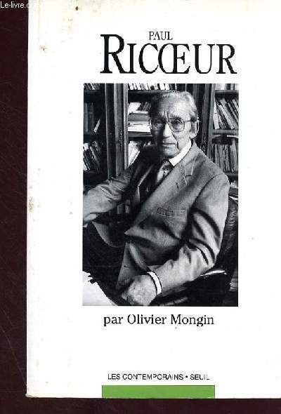 Paul Ricoeur - Collection : les contemporains n17