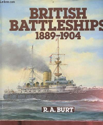 British battleships 1889-1904.