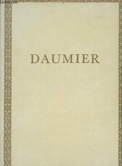 Daumier - Ecole franaise.