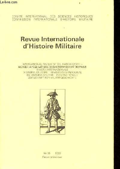 Revue Internationale d'Histoire Militaire n65 1988 - Krieg und Gebirge la guerre et la montagne la guerra e la montagna.
