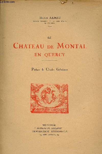 Le chteau de Montal en Quercy.