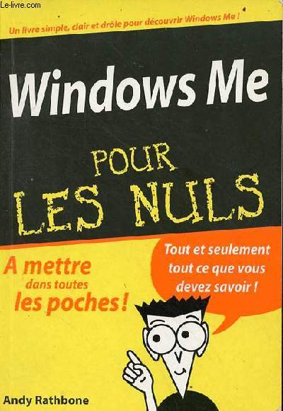 Windows Me pour les nuls.