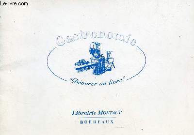 Catalogue de la Librairie Montaut Bordeaux.