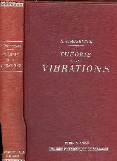 Thorie des vibrations  l'usage des ingnieurs.
