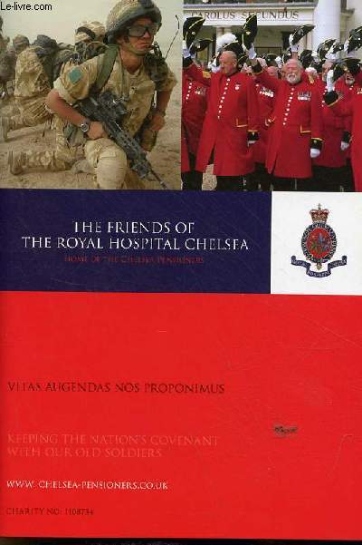 Plaquette : The friends of the royal hospital chelsea home of the chelsea pensioners.
