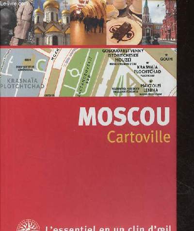 Moscou cartoville - Collection guides gallimard.