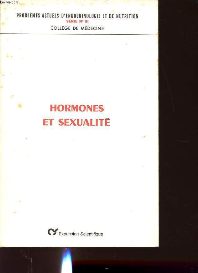 HORMONES ET SEXUALITE