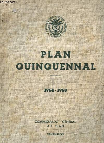 PLAN QUINQUENNAL 1964 - 1968