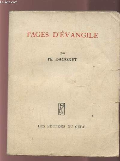 PAGES D'EVANGILE.