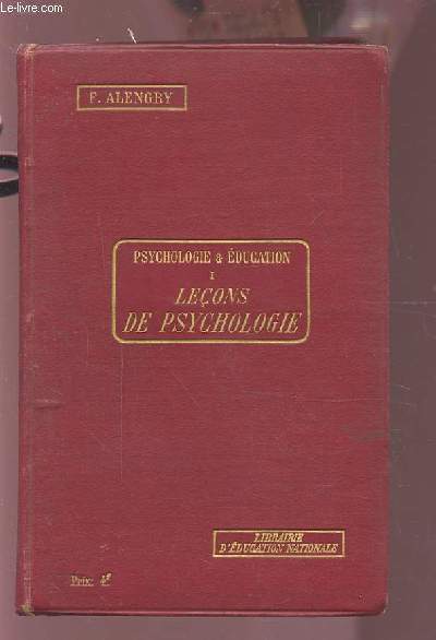 PSYCHOLOGIE & EDUCATION 1 : LECONS DE PSYCHOLOGIE - LECONS - RESUMES - DEVOIRS.