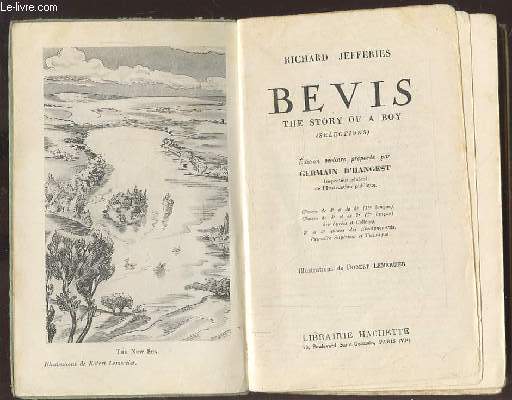 BEVIS - THE STORY OF A BOY.