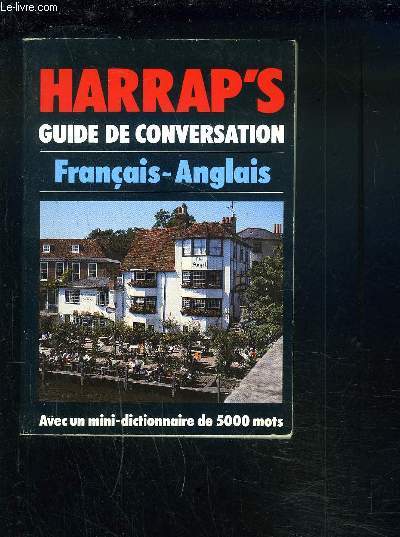 HARRAP'S - GUIDE DE CONVERSATION - FRANCIAIS / ANGLAIS.