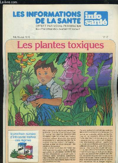 LES INFORMATIONS DE LA SANTE - N17 : LES PLANTES TOXIQUES.