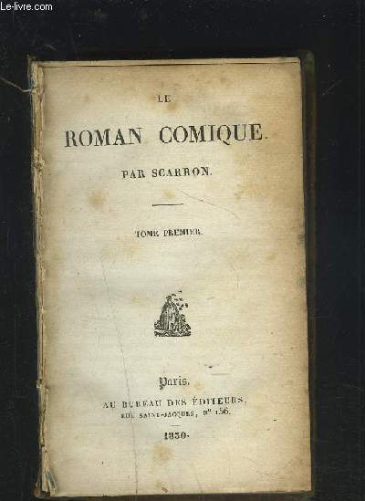 LE ROMAN COMIQUE - TOME PREMIER.