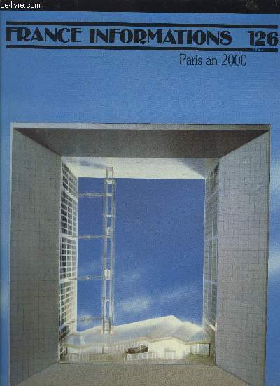 FRANCE INFORMATIONS 126 - PARIS AN 2000.
