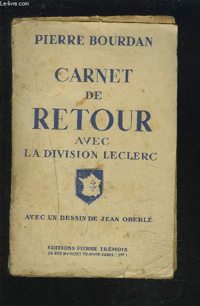 CARNET DE RETOUR AVEC LA DIVISION LECLERC.