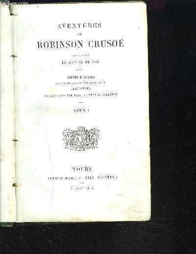AVENTURES DE ROBINSON CRUSOE / Tome 1