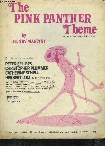 PARTITION : THE PINK PANTHER THEME